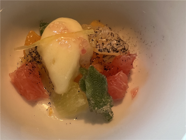 citrus palate cleanser